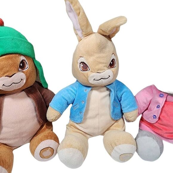 GUND Nickelodeon Peter Rabbit Series Bunnies 12" Plush - Picture 3 of 14
